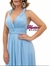 Vestido Festa Azul Serenity longo Vestido Madrinha Multiformas - comprar online