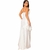 Vestido branco longo vestido reveillon - comprar online