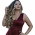 Vestido madrinha marsala com fenda Vestido de festa Marsala - comprar online