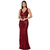 Vestido Marsala formatura Paetê - comprar online