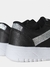 Tênis em couro sintético V preto - Islan Shoes