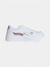 Tênis causal colors confort branco, rosa e prata - comprar online