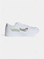 Tênis causal colors confort branco, verde e prata - comprar online