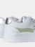 Tênis causal colors confort branco, verde e prata - Islan Shoes