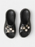 Crocs Papete bottons preta - comprar online