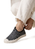 Tênis meia casual Slip on estampado branco e preto na internet