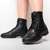 Coturno feminino Courino Preto - comprar online