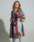 Poncho Luciana Patchwork - comprar online