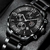 Relógio Masculino Casual Deyros - Pulseira de Aço na internet