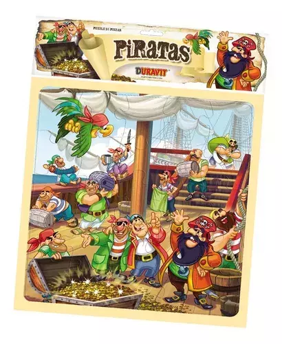 Puzzle Piratas 25 Piezas Duravit plk
