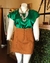 Blusa verde Satin - ATTITUDE BOUTIQUE PLUS SIZE
