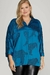 Blusa satin azul Jaguares