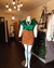 Blusa verde Satin