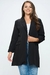 Imagen de Blazer negro Largo 4D6
