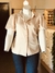 Blusa beige con pedreria 4S23