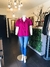 Blusa magenta con pedreria 4S22 en internet