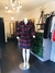 Vestido de franela a cuadros rojo y azul 4O16 - ATTITUDE BOUTIQUE PLUS SIZE