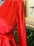Vestido de satin rojo en internet