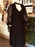 Body negro mangas gasa 4M24 - ATTITUDE BOUTIQUE PLUS SIZE