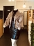 Bomber de satin champagne 5E08 - tienda en línea
