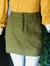 Falda de mezclilla verde 4O10 - comprar en línea