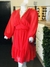 Vestido Rojo circular - comprar en línea