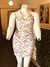 Vestido blanco flores lila 2O05