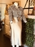 Falda dde satin champagne - comprar en línea