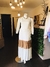 Vestido largo blanco cafe en internet
