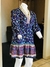 Vestido Bohemio azul marino - ATTITUDE BOUTIQUE PLUS SIZE