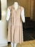 Vestido Nude midi - tienda en línea
