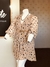 Vestido nude Animal print en internet