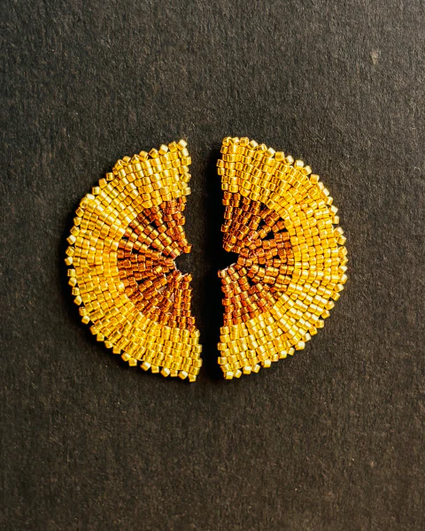 Aretes abanicos