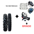 Kit 2 Pneus Trilha 110/90-17 + 90/90-19 Bros 125 150 160 XTZ XRE 190 Crosser 150 XTZ + Brlnde (Redinha)