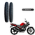 Kit 2 Pneus Aro 18 para Moto - Titan / CG / Fan Traseiro e Dianteiro + Câmaras - comprar online