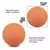 Pelota Maciza 6,5 Masajes Miofasciales Descontracturante - comprar online
