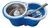 Balde Centrifugo Escurridor + 2 Mopas Trapeador Lampazo - tienda online