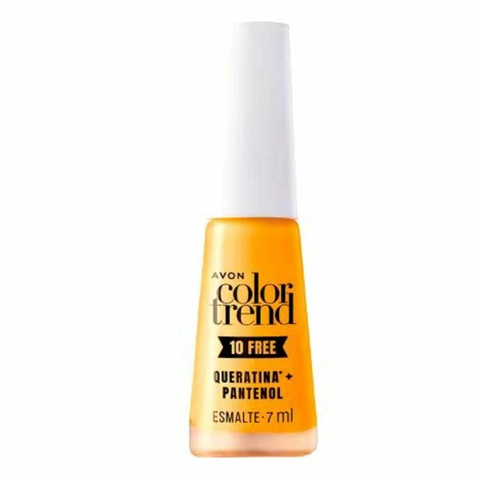 ESMALTE COLOR TREND AVON 10 FREE REFLEXO DO SOL