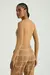 BODY DECOTE QUADRADO MG COMPRIDA-BEGE ESCURO - comprar online