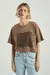 T-SHIRT ONÇA BORDADA SILK - comprar online