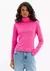 BLUSA MANGA LONGA GOLA ALTA
