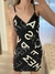 VESTIDO CURTO DE ALÇAS