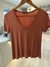 CAMISA BASICA M/C DECOTE V - comprar online