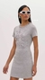 VESTIDO CURTO MANGA CURTA - comprar online