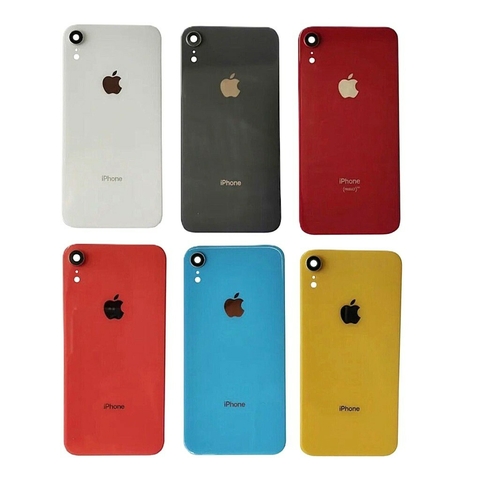 Tampa Traseira Vidro Com Lente Câmera iPhone XR