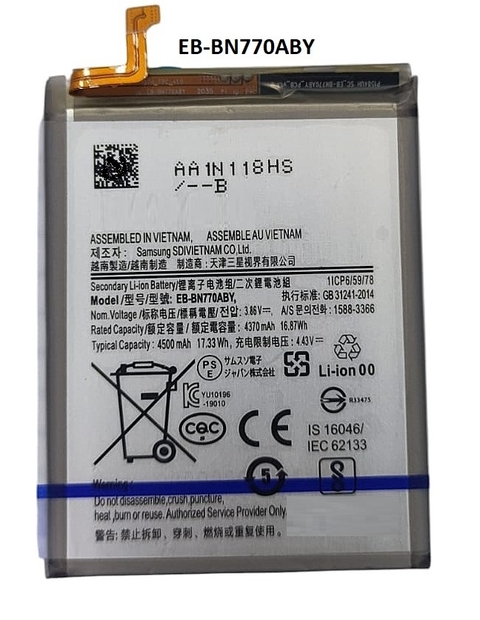 BAT Compativel com EB-BN770ABY note 10 lite Nova original