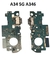 Placa Conector Carga Compatível Com Galaxy A34 5G A346