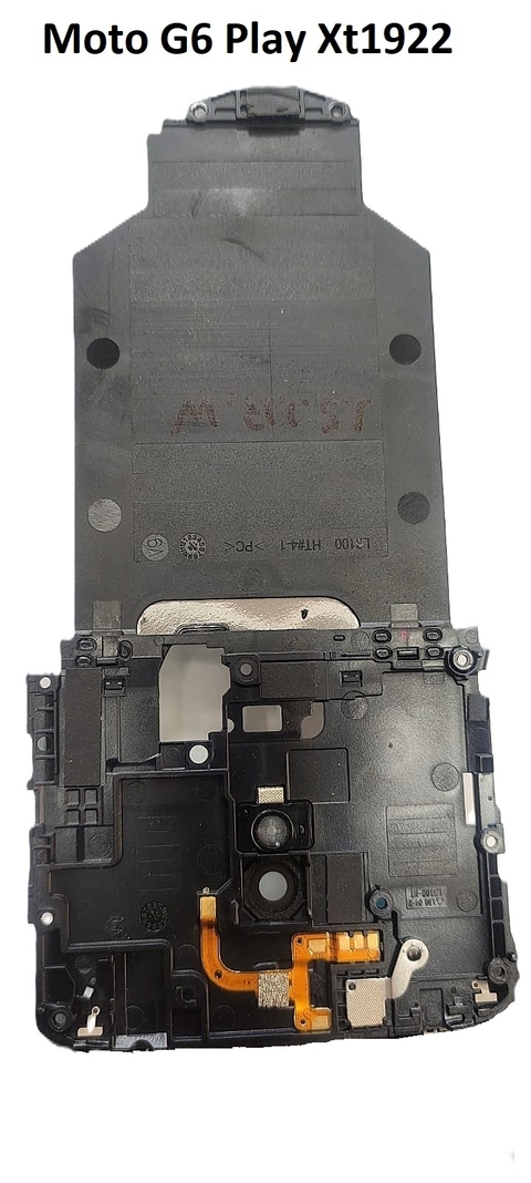 Moldura Traseira Com Lente Compatível Moto G6 Play Xt1922 nova