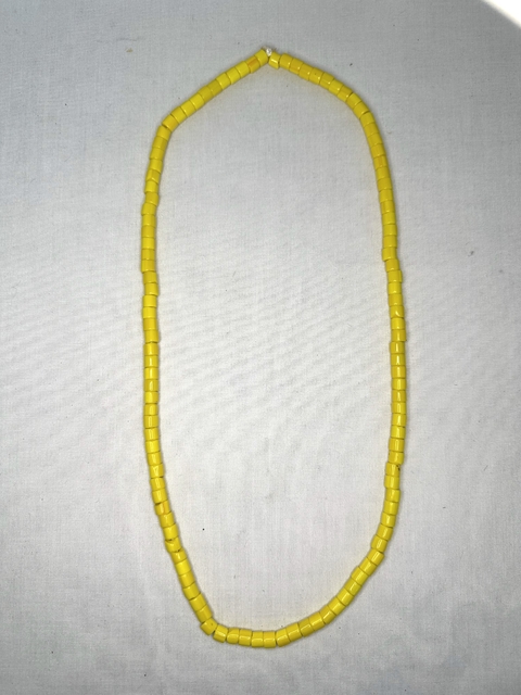 Collar de Gala (Ileke Eleke) de Oshun en Color Amarillo 70 cm - comprar en línea