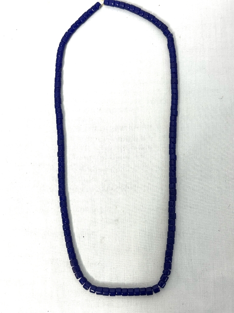 Collar de Gala (Ileke Eleke) de Yemaya (Yemoja) en Color Azul 70 cm - comprar en línea